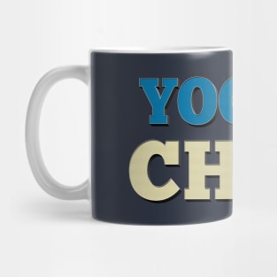 Yoga & Chill - Typographic Design Mug